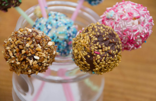 bars gourmands cake pops